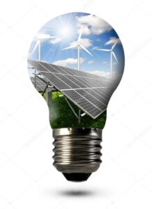 depositphotos 7865546 stock photo bulb with of solar panel